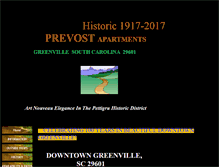 Tablet Screenshot of prevostapartments.com